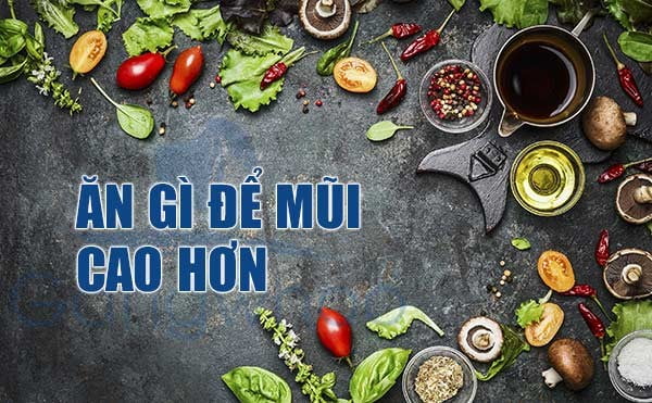 Ăn gì để mũi cao hơn