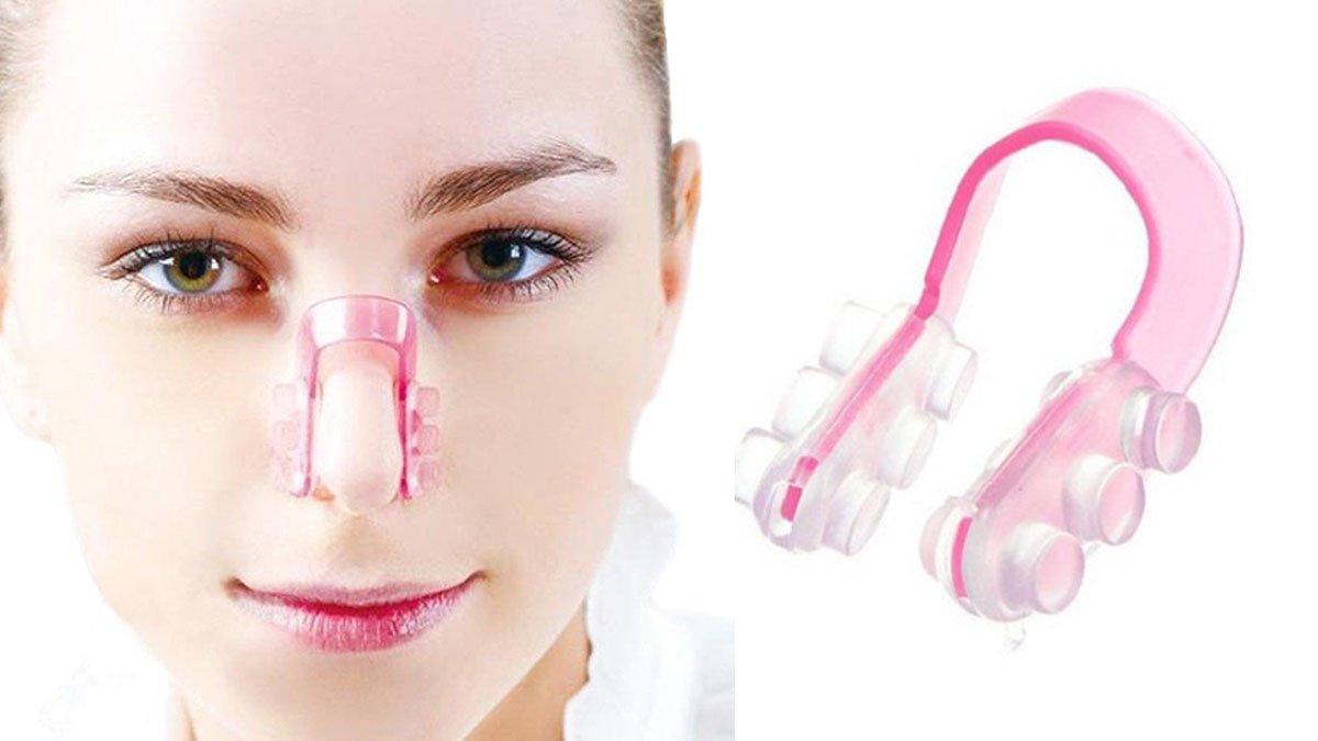 khắc phục đầu mũi tròn bằng kẹp nâng mũi