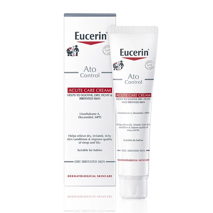 eucerin-ato-control-acute-care Eucerin Ato Control Acute Care giúp giảm tình trạng viêm ngứa