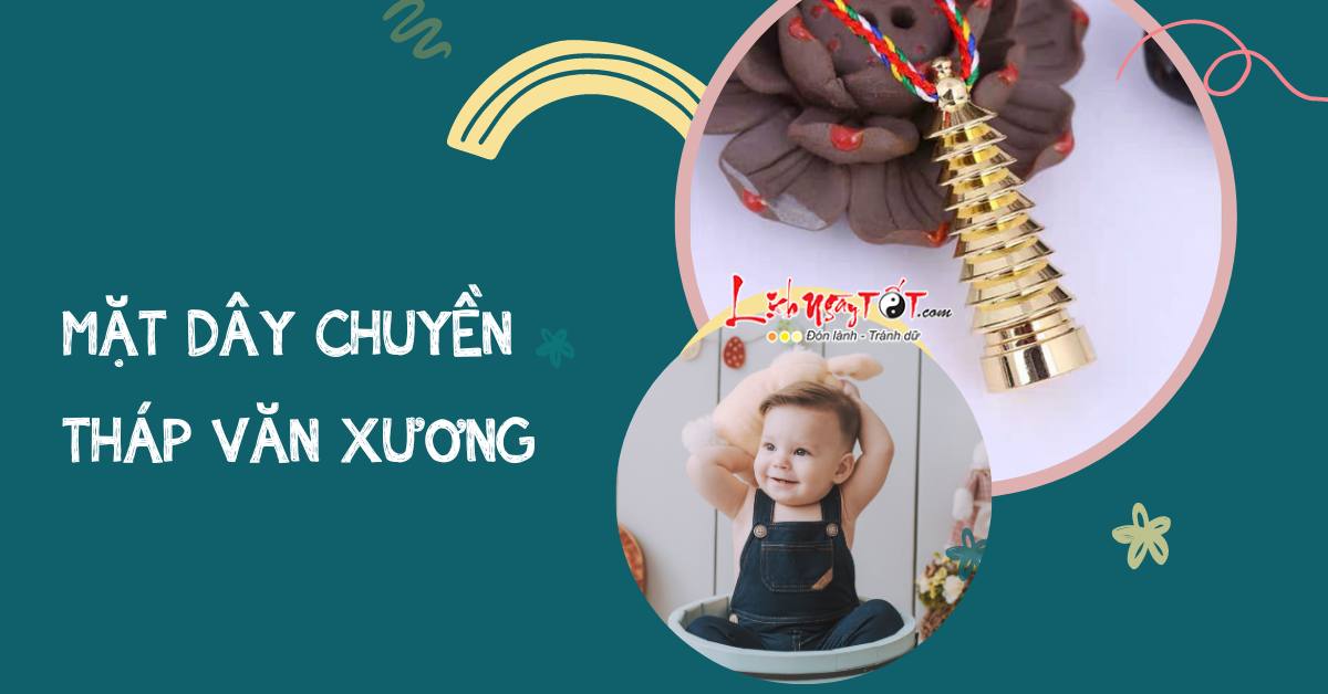 Mặt dây chuyền Tháp Văn Xương