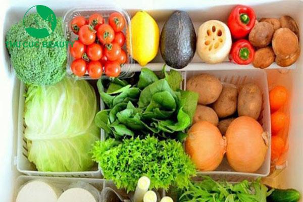 các loại rau củ quả