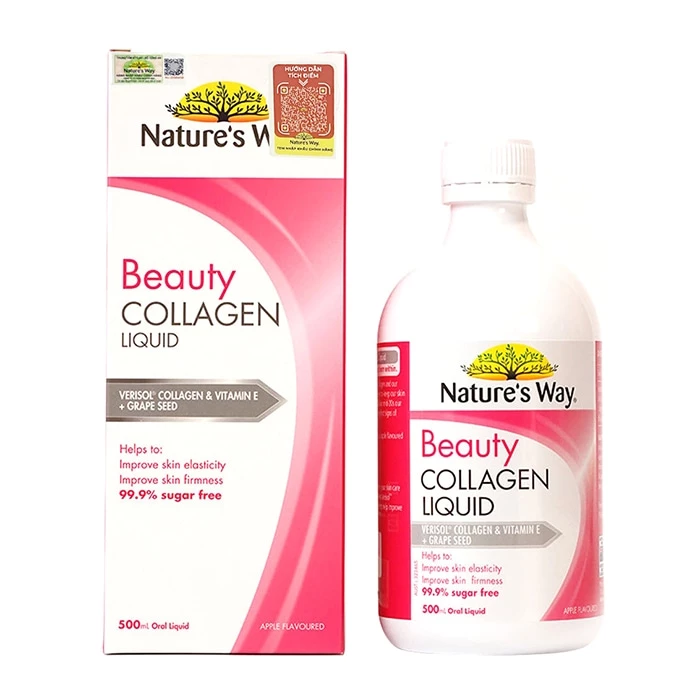 Beauty Collagen Liquid giúp dữ ẩm da, làm mờ sẹo sau mụn.
