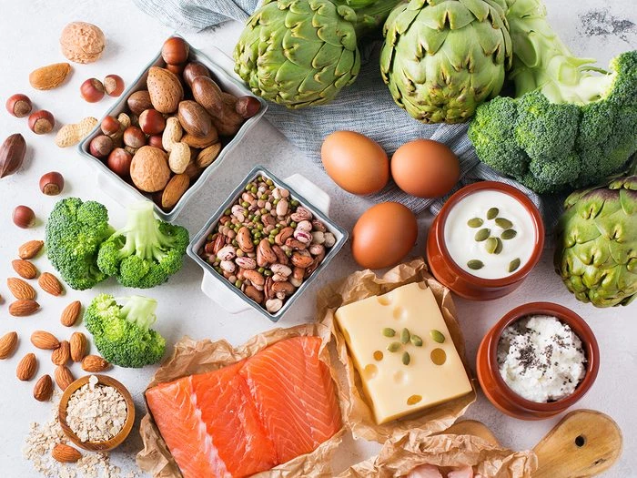 Thực phẩm giàu protein giúp sẹo lõm nhanh đầy